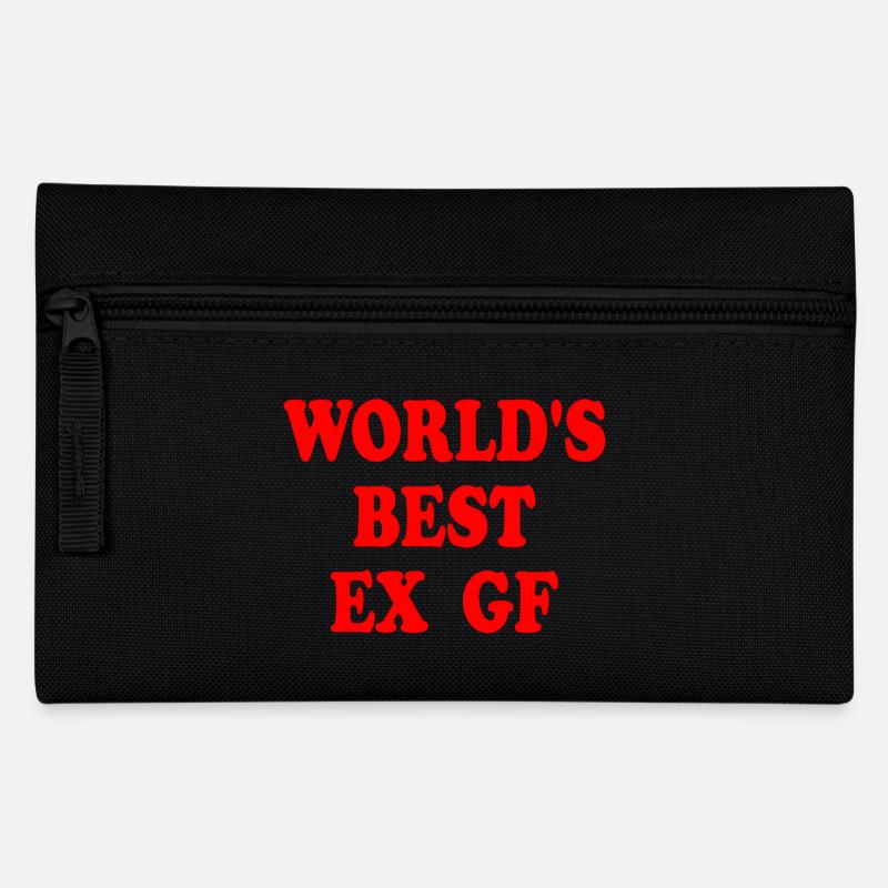 worlds best ex gf - Pencil Case - black