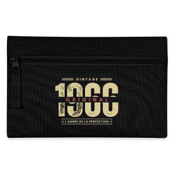 vintage 1966 / cadeau 1966 / perfection 1966 - Trousse - noir - Devant