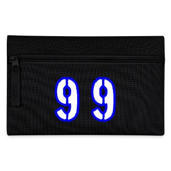 99 Number Symbol - Pencil Case - black - Front