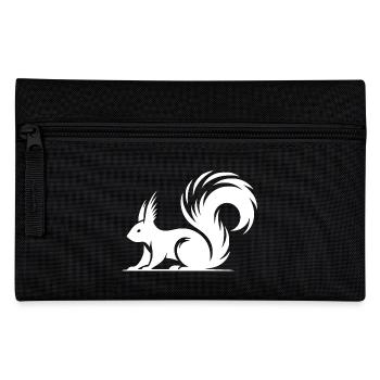 Swift Squirrel Ink Style Drawing - Pencil Case - black - Front