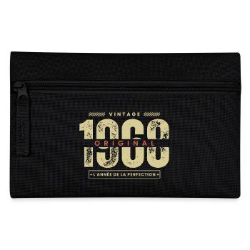vintage 1968 / cadeau 1968 / perfection 1968 - Trousse - noir - Devant
