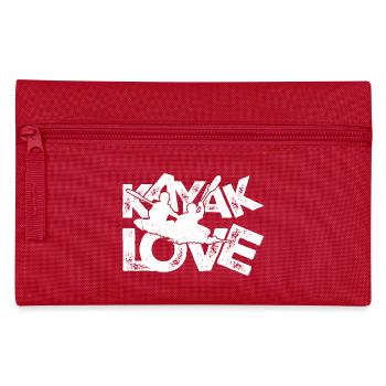 Kajak Love Duo Silhouette - Federtasche - Rot - Vorne