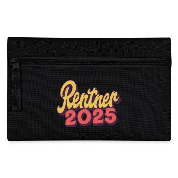 Rentner 2025 - Federtasche - Schwarz - Vorne