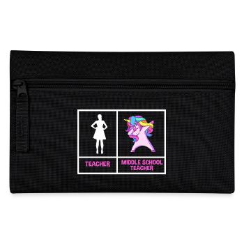 Middle School Teachers - Pencil Case - black - Front
