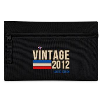 Jahrgang 2012 limitierte Auflage - Federtasche - Schwarz - Vorne