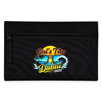 Dubai Trip 2025 - T-shirts pour femmes - Trousse - noir - Devant