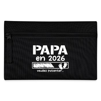 Dad in 2026 Father-to-be Gifts - Pencil Case - black - Front