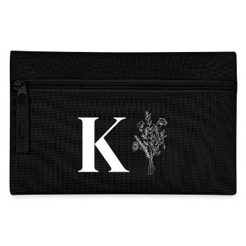 Minimalist flowers - Pencil Case - black - Front