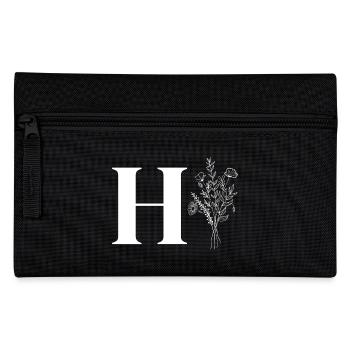 Minimalist flowers - Pencil Case - black - Front