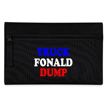 truck fonald dump - Pencil Case - black - Front