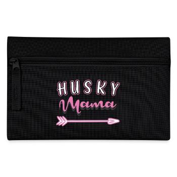 Sibirischer Husky - Federtasche - Schwarz - Vorne