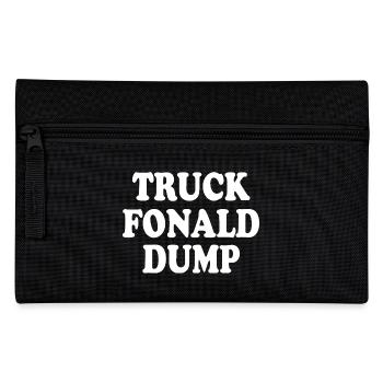 truck fonald dump - Pencil Case - black - Front