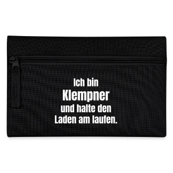 Plumber - Pencil Case - black - Front