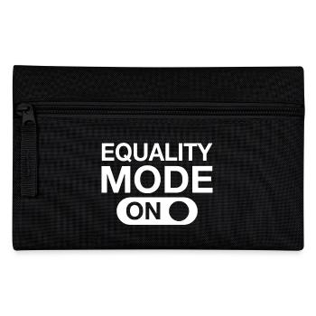 Equality Mode On - Pencil Case - black - Front