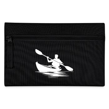 Petit bateau kayak manœuvrable pour les grandes excursions en kayak - Trousse - noir - Devant