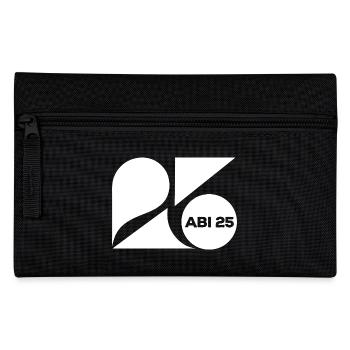 Abi 25 - Abitur 2025 - Spruch - Federtasche - Schwarz - Vorne