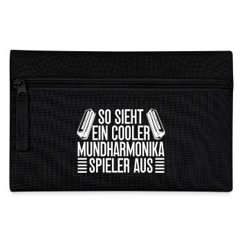 Musicien d’harmonica Voici à quoi ressemble une glacière - Trousse - noir - Devant