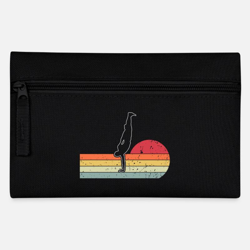 Handstand - Federtasche - Schwarz