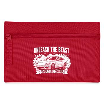 Unleash the Beast - Pencil Case - red - Front