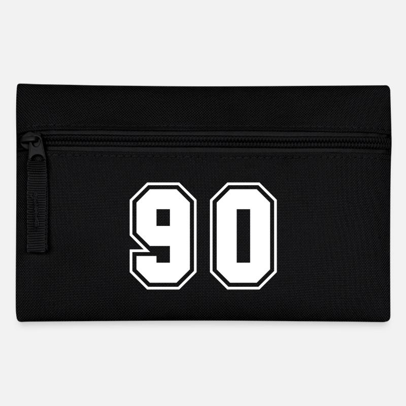 Pavé numérique rétro en noir blanc - Trousse - noir