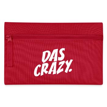Das Crazy Jugendsprache Insider Meme Cool Verrückt - Federtasche - Rot - Vorne
