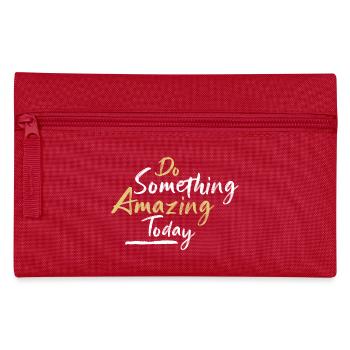 Do something amazing today - Pencil Case - red - Front