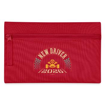 New Driver 2026 (Driving Licence / 4C) - Pencil Case - red - Front