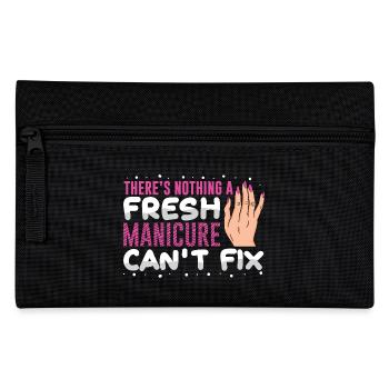 Nail Designer Nail Designer Cosmetics Nail Salon - Pencil Case - black - Front
