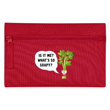 Sassy Celery: Is It Me? - Pencil Case - red - Front