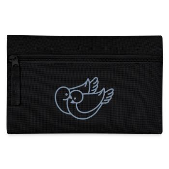pigeons - Pencil Case - black - Front