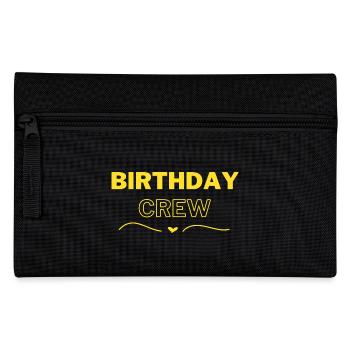 Birthday Crew - Pencil Case - black - Front