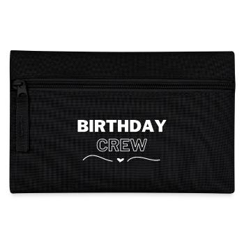 Birthday Crew - Pencil Case - black - Front