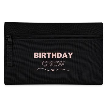 Birthday Crew - Pencil Case - black - Front