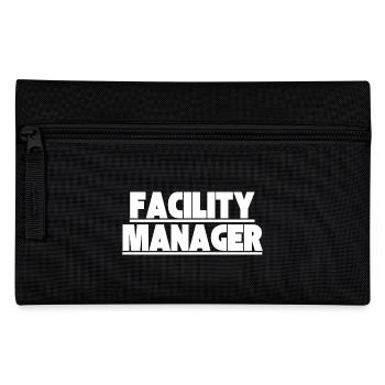 Facility Manager In-house technician Caretaker - Pencil Case - black - Front