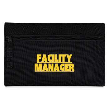 Facility Manager In-house technician Caretaker - Pencil Case - black - Front