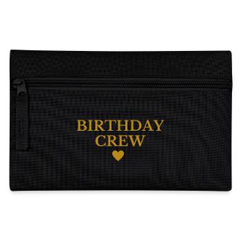 Birthday Crew - Pencil Case - black - Front