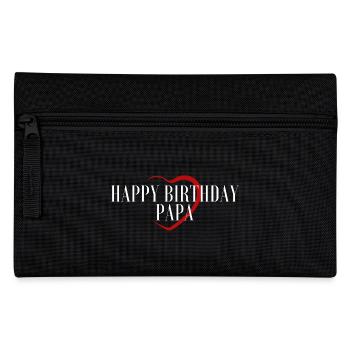 Joyeux anniversaire Papa Personne préférée Anniversaire - Trousse - noir - Devant