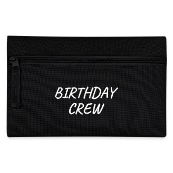Birthday Crew - Pencil Case - black - Front