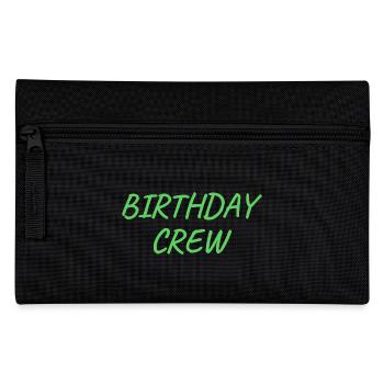 Birthday Crew - Pencil Case - black - Front