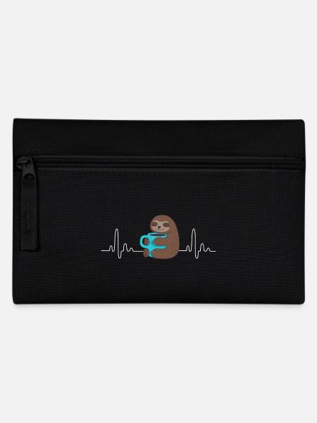 I love coffee t shirt coffee time sholt - Trousse - noir