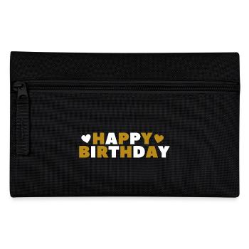 Happy Birthday Birthday Greeting Birthday Gift - Pencil Case - black - Front