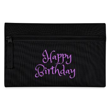 Happy Birthday Birthday Greeting Birthday Gift - Pencil Case - black - Front