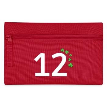 12 - Pencil Case - red - Front