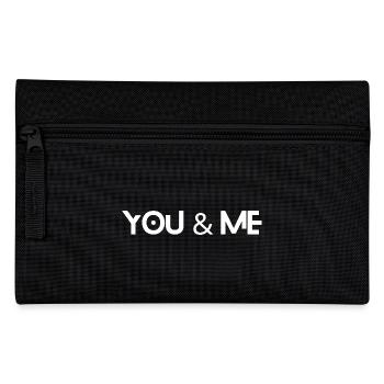 YOU & ME - Federtasche - Schwarz - Vorne
