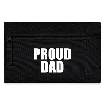 Proud dad - Pencil Case - black - Front