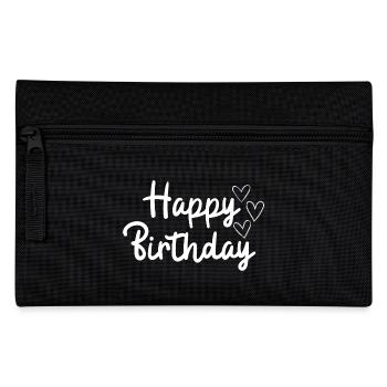 Happy Birthday Favorite Person Birthday - Pencil Case - black - Front