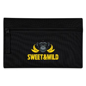 Süß und Wild - Federtasche - Schwarz - Vorne