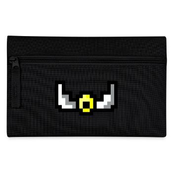 Pixel wings - Federtasche - Schwarz - Vorne