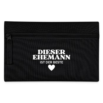 Dieser Ehemann ist der Beste - Federtasche - Schwarz - Vorne