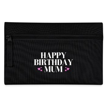 Joyeux anniversaire maman - Trousse - noir - Devant